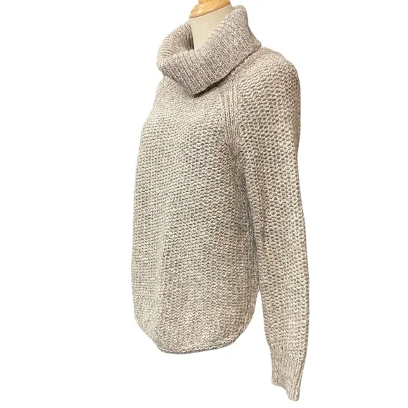 Prana Women's Mainspring Knitted Turtleneck Collared Pullover Sweater Sz Medium - Picture 3 of 8